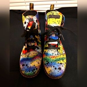 Dr. Martens Rainbow Hackney Boots. Size 6.